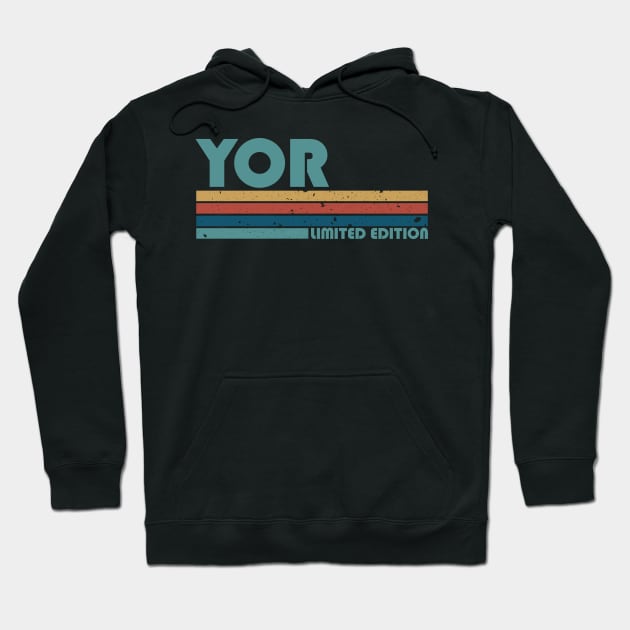 Proud Limited Edition Yor Name Personalized Retro Styles Hoodie by Kisos Thass